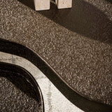 Set van 2 Niervormige Salontafels Contour Brons Liquid Metal