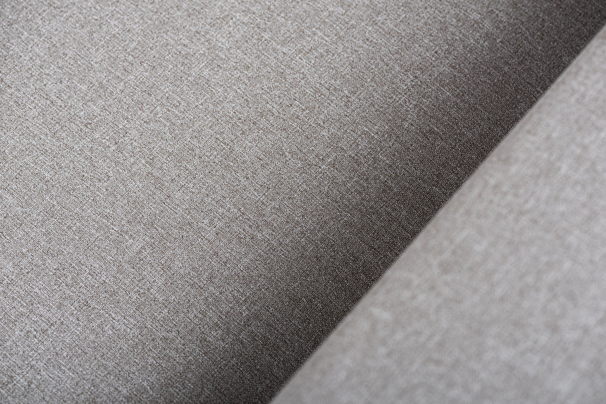 Canapé d'angle à 3 places archie tissu gris