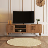 Meubles de télévision Exxen Oak Mélamine 150x52x34 cm