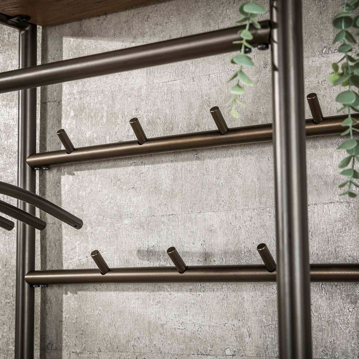 Bonjour, meuble de rangement Garderobe 70 cm Drift marron 