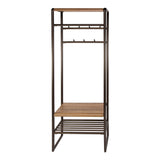 Bonjour, meuble de rangement Garderobe 70 cm Drift marron 