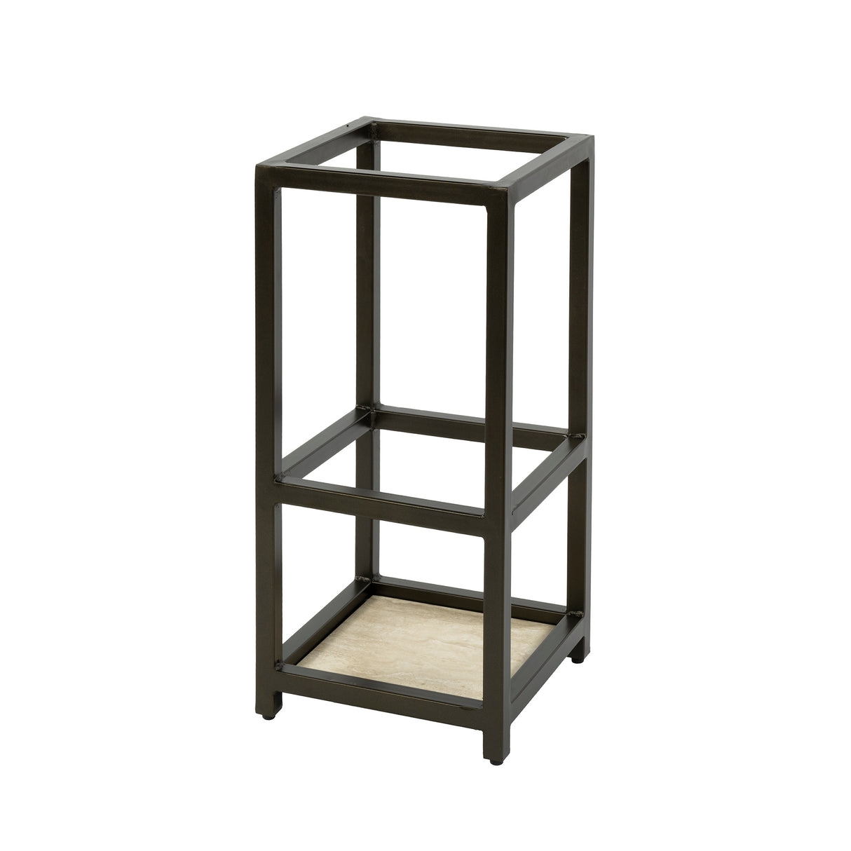 Paraplubak Aria vierkant Zwart Bronskleurig