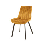 Set van 4 eetkamerstoelen Senna velvet