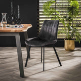 Set van 4 eetkamerstoelen Senna velvet