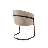 Ensemble de 2 chaises de salle à manger Zandello Hoven sable 