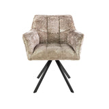 Chaise de salle à manger Lino Zand Pivotante 