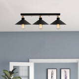 Hanglamp 3-lichts Zwart Metaal Allure