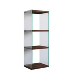 Bibliothèque Athos Walnut Dennenhout 40x120x35 cm