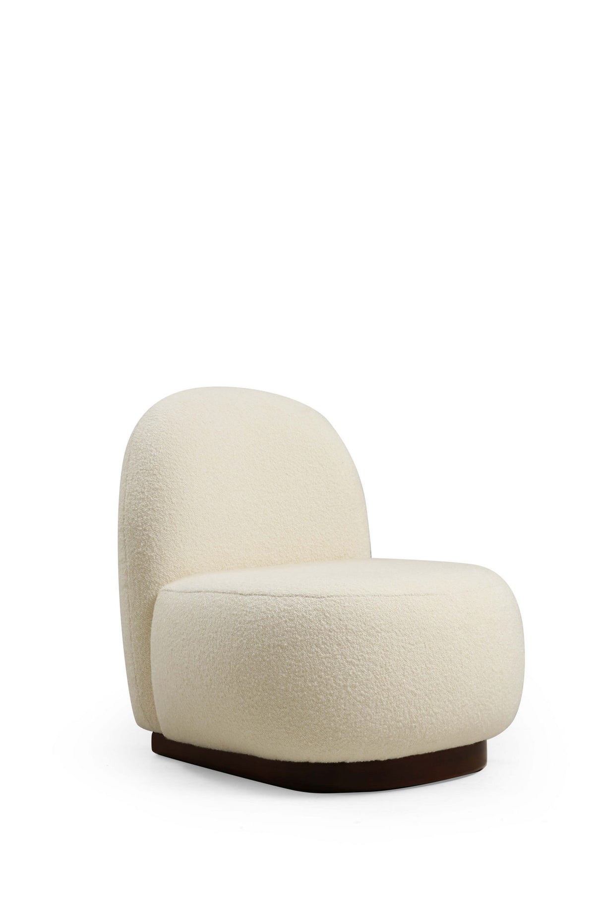 Fauteuil Tina Bouclet Wit