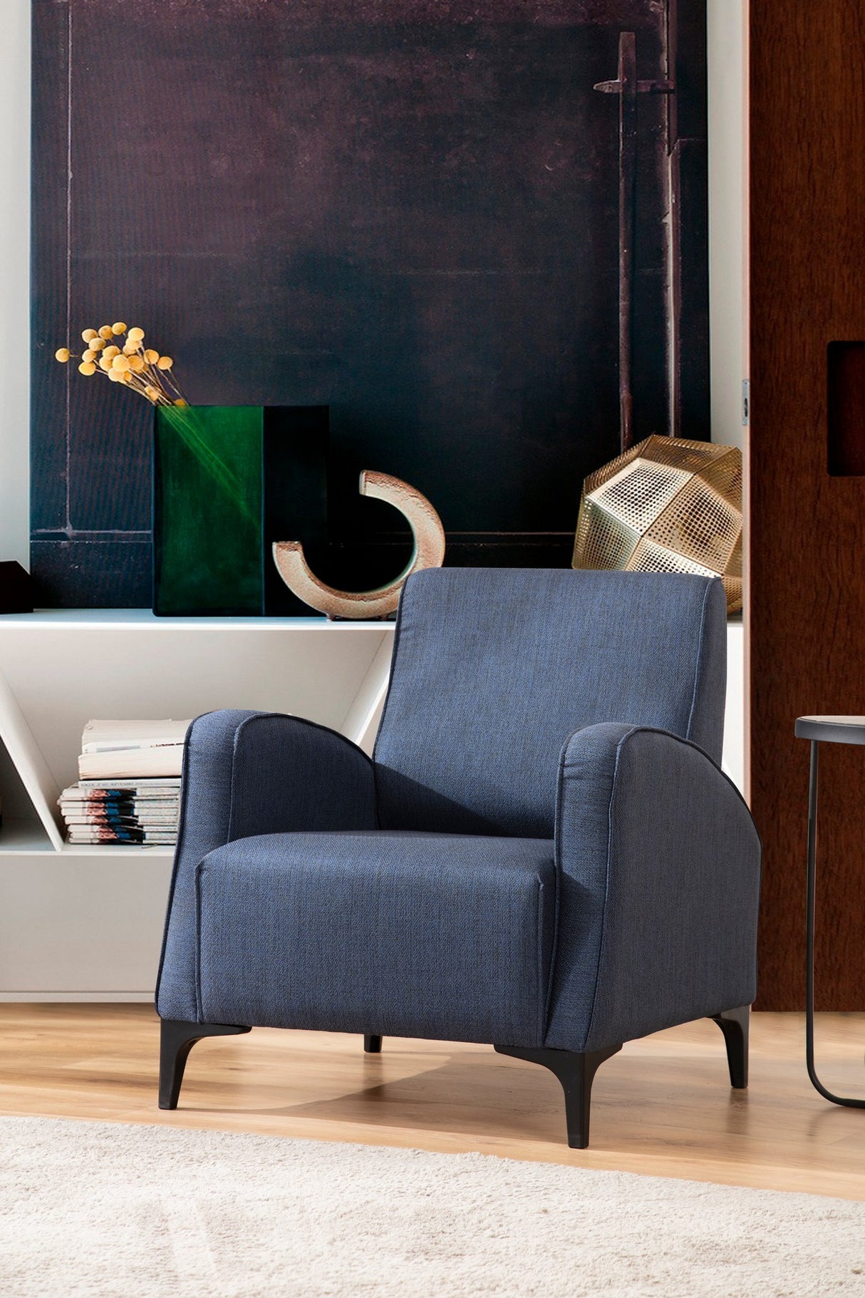 Fauteuil Petra Blauw