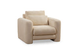 Fauteuil lis beige