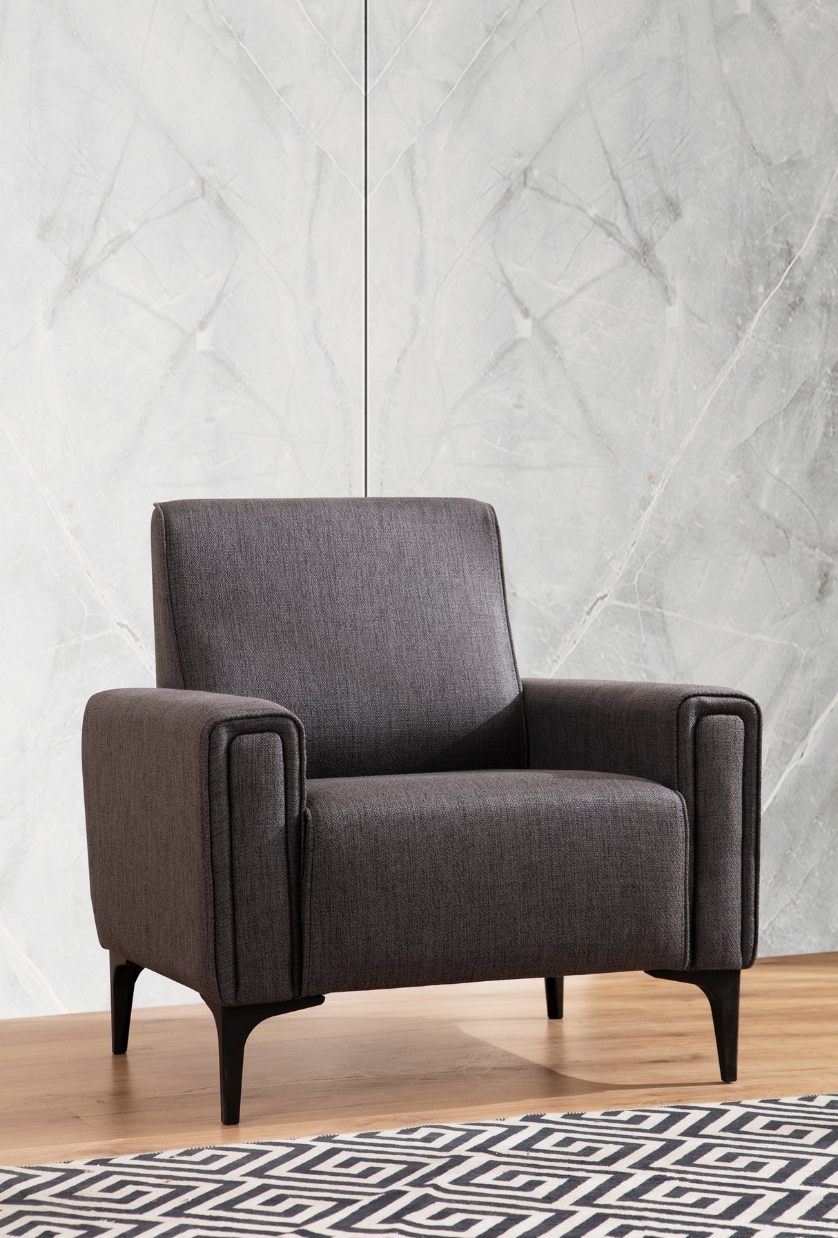 Fauteuil Horizon Donker Grijs