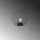 Wandlamp Zwart Metaal Arbor