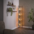 Lampadaires - Lampadaire Sola 4 - lumière Verre Ambré 168 cm - Dimehouse