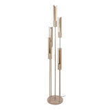 Lampadaire Judy 5 lumières à gradins beige