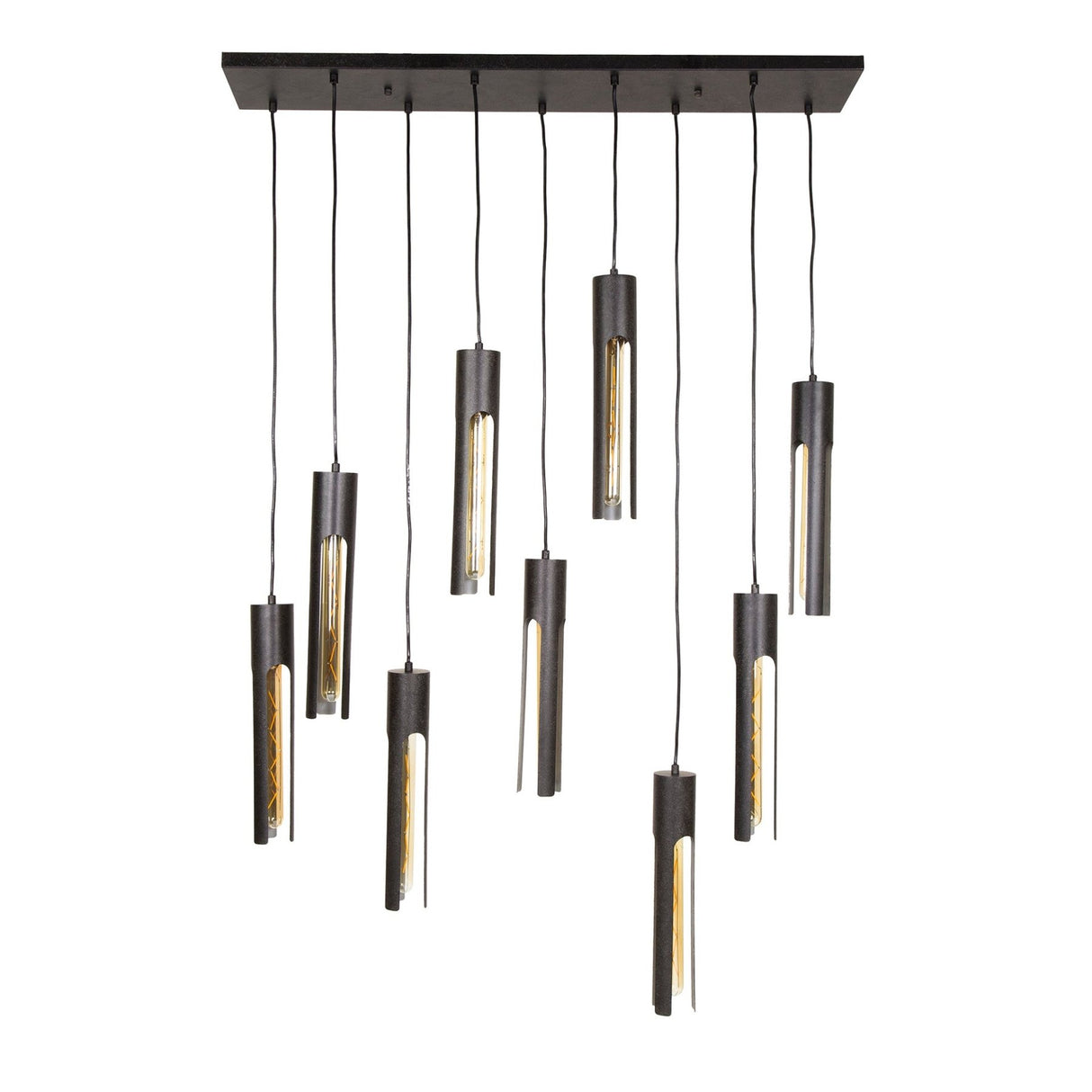 Suspension Judy 9 lumières noir 