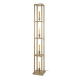 Design vloerlamp Ardon 4-lichts Beige 160 cm
