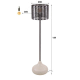 Lampadaire Avelie organic drop Ø31 cm