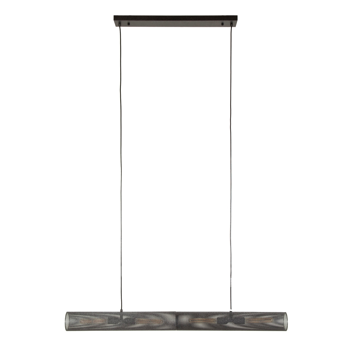 Hanglamp Zavi 120 cm mesh zwart