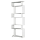 Boekenkast Blok Wit Melamine 60x165x19,5 cm