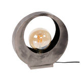 Lampe de table industrielle Mia Métal Ronde 