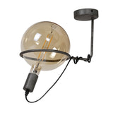 Plafondlamp Willow DH Interior Zilver LxBxH 30x23x22 Zilver Witfoto vooraanzicht