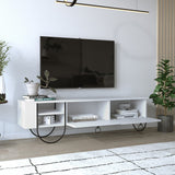 TV Meubel Norfolk Wit Melamine 150x44x36 cm