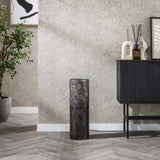 Vloerlamp cilinder Brick 60 cm zwart bruin