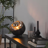 Oria Lampe de Table Ø28 Mirror Noir Nickel 