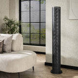 Lampadaire Knox 5 lumières maille noire 
