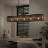 Hanglamp Knox 5-lichts mesh zwart