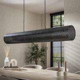 Hanglamp Knox 7-lichts XL mesh zwart