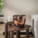 Lampadaire Dain UP L Verre couleur cuivre 