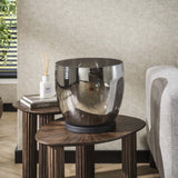 Vloerlamp Dain UP XL Chroomkleurig glas