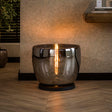 Vloerlampen - Vloerlamp Dain UP XXL Chroomkleurig glas - Dimehouse
