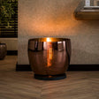 Lampadaires - Lampadaire Dain UP XXL Verre cuivré - Dimehouse