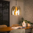 Lampes suspendues - Lampe suspendue Dain 1 - lumière Verre Ambré - Dimehouse