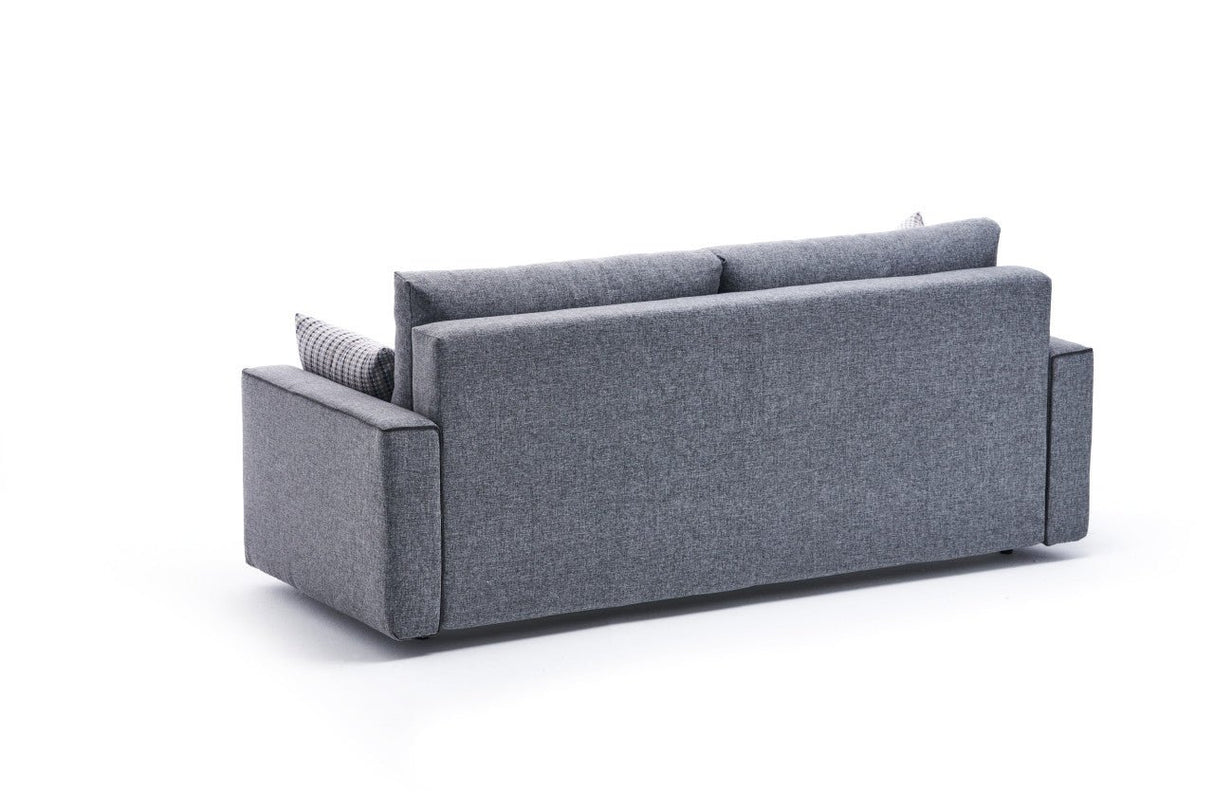 Canapé convertible 3 places Ece Gris