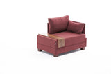 Fauteuil Rechts Fly Claret Rood