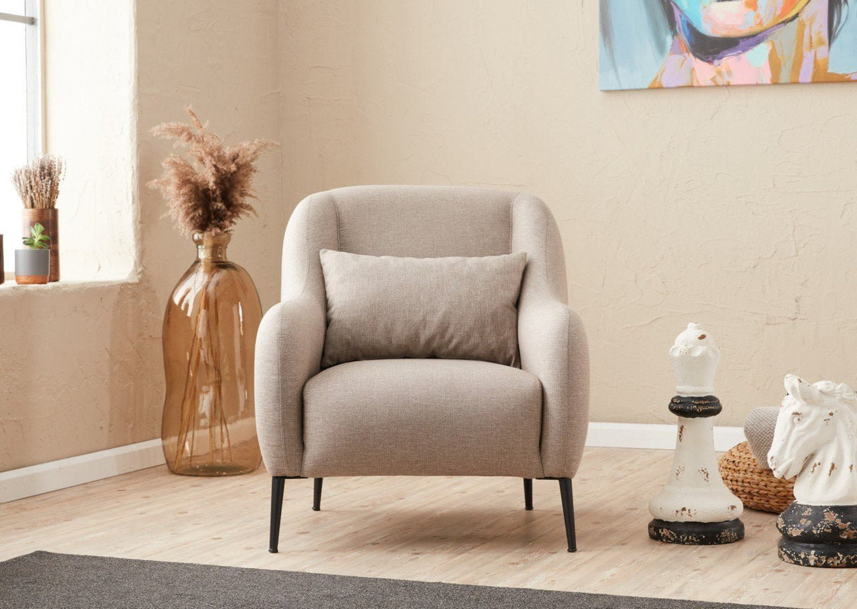 Fauteuil Venus Crème