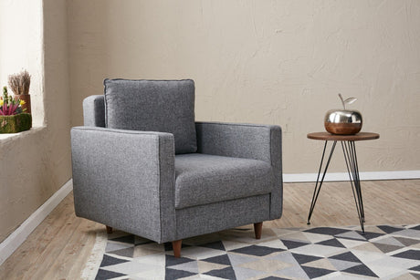 Fauteuil Eva Gris