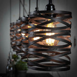 Hanglamp Spin DH Interior Grijs LxBxH 117x27x19 Slate grey Sfeerfoto detail