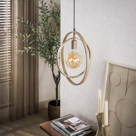 Moderne Hanglamp Beige Otan 1-lichts