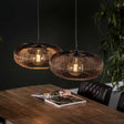 Hanglamp Jill DH Interior Zwart LxBxH 88x49x29 Nikkel Witfoto vooraanzicht