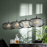 Industriële Hanglamp Jill 4-lichts