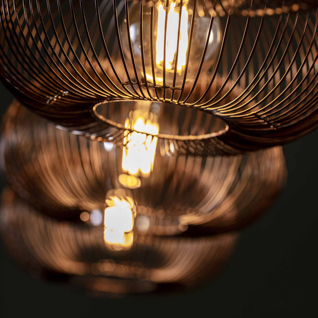 Industriële Hanglamp Jill 4-lichts