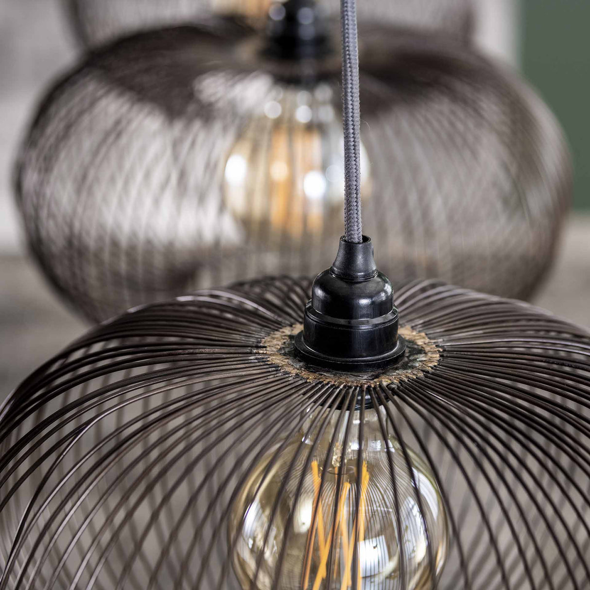 Industriële Hanglamp Jill 4-lichts