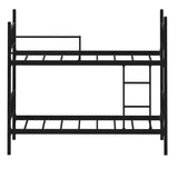 Stapelbed Kinderen - Zwart - 200x100 cm