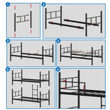 Stapelbed Kinderen - Wit - 200x90 cm