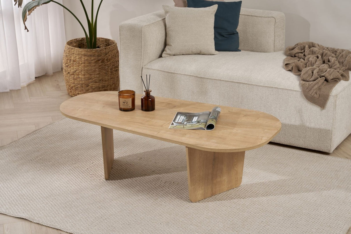 Ovalis - Oak 100% MELAMINE COATED PARTICLE BOARD